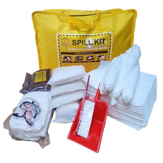 SPILL KIT O50L. Dụng Cụ Ứng Cứu Xử Lý Tràn Đổ Dầu Loại 50 Lít