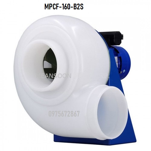 Quạt Ly Tâm Hút Hóa Chất Phòng Thí Nghiệm MEANSOON Model: MPCF-160-B2S