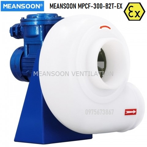 Quạt Hút Hơi Hóa Chất Chuyên Dụng MPCF-300-B2T-EX