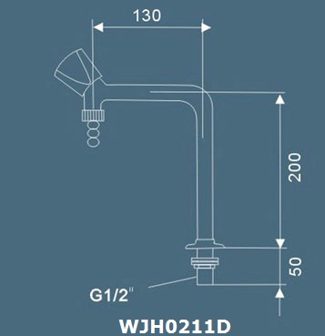 Thông số Vòi rửa chuyên dụng phòng thí nghiệm WJH0211D